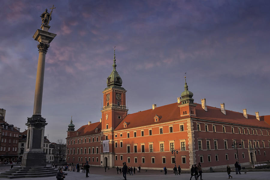 Royal Castle Warsaw Old Town Photograph by Carol Japp