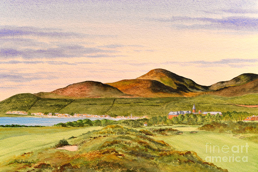 Royal County Down Golf Course Painting by Bill Holkham