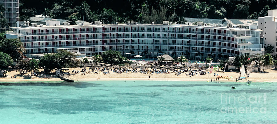 Royal Decameron Cornwall Beach in Jamaica Photograph by David Oppenheimer
