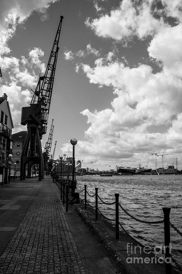 Royal Docks Photograph by Roger Lighterness