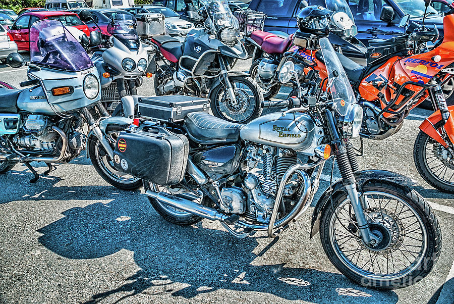 Royal Enfield Bullet Electra X Photograph by Steve Purnell