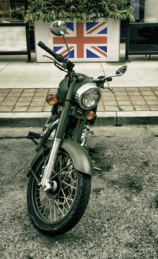 Royal Enfield, Made like a Gun. Photograph by James Canning
