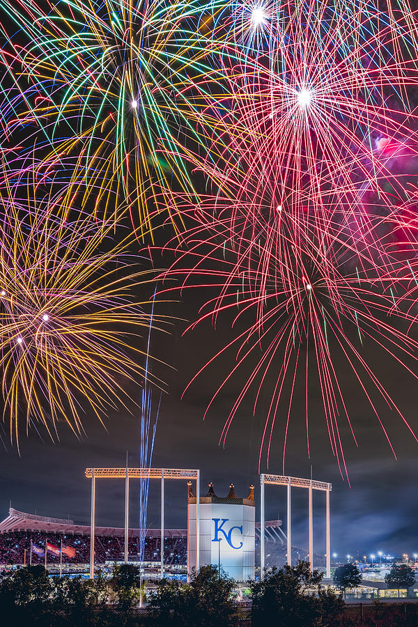Royal Fireworks Photograph by Ryan Heffron