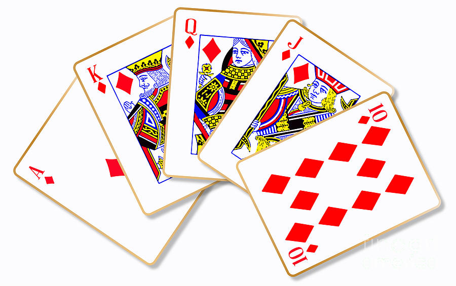 Royal Flush Digital Art by Bigalbaloo Stock - Fine Art America