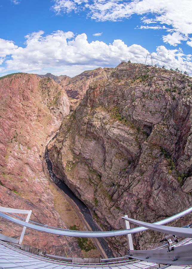 Royal Gorge From The Bridge Photograph by Jim Hughes