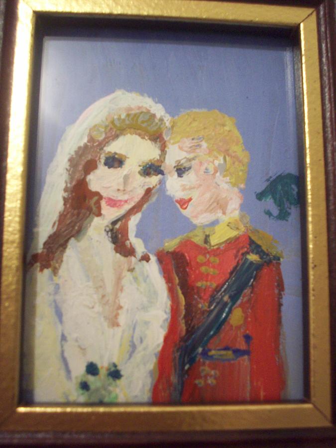 Royal Kiss Painting by Judith Desrosiers