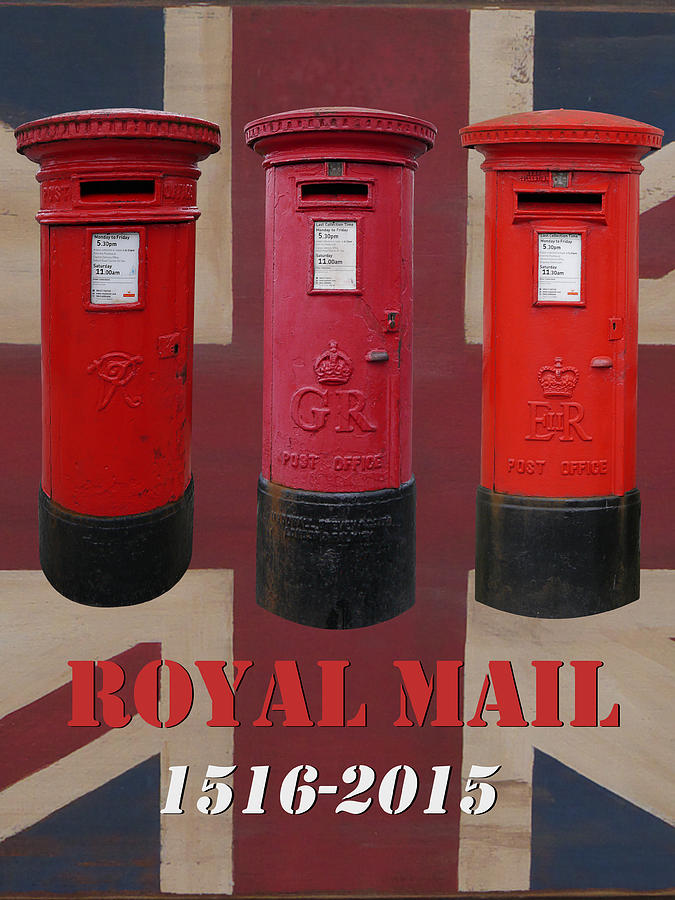 Royal Mail Pillar Boxes Photograph by Richard Reeve