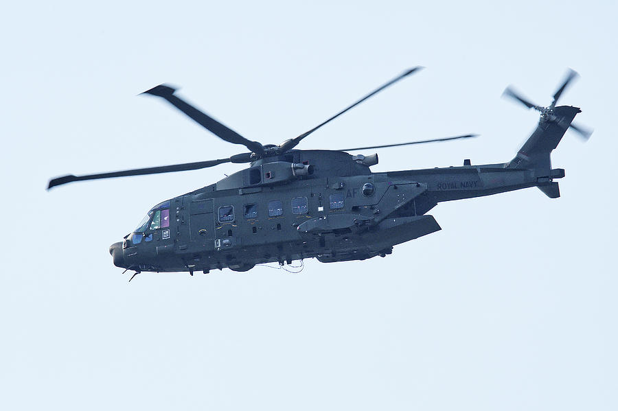 Royal Navy Merlin Mk3 Helicopter Photograph