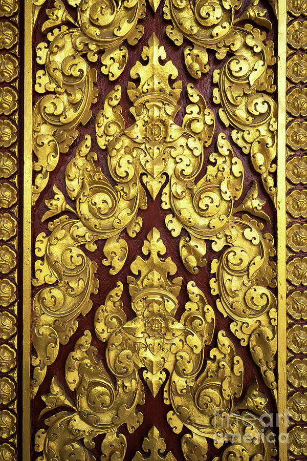 Royal Palace Gilded Door 02 Photograph by Rick Piper Photography