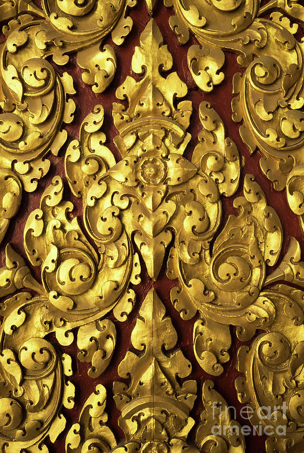 Royal Palace Gilded Door 03 Photograph by Rick Piper Photography