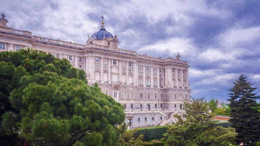 Castle Photograph - Royal Palace Madrid II by Joan Carroll