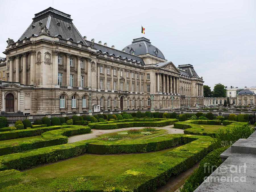 Royal Palace of Brussels Photograph by Lexa Harpell
