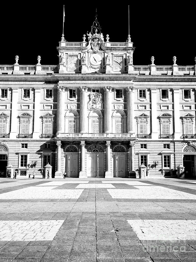 Royal Palace of Madrid Entrance Photograph by John Rizzuto