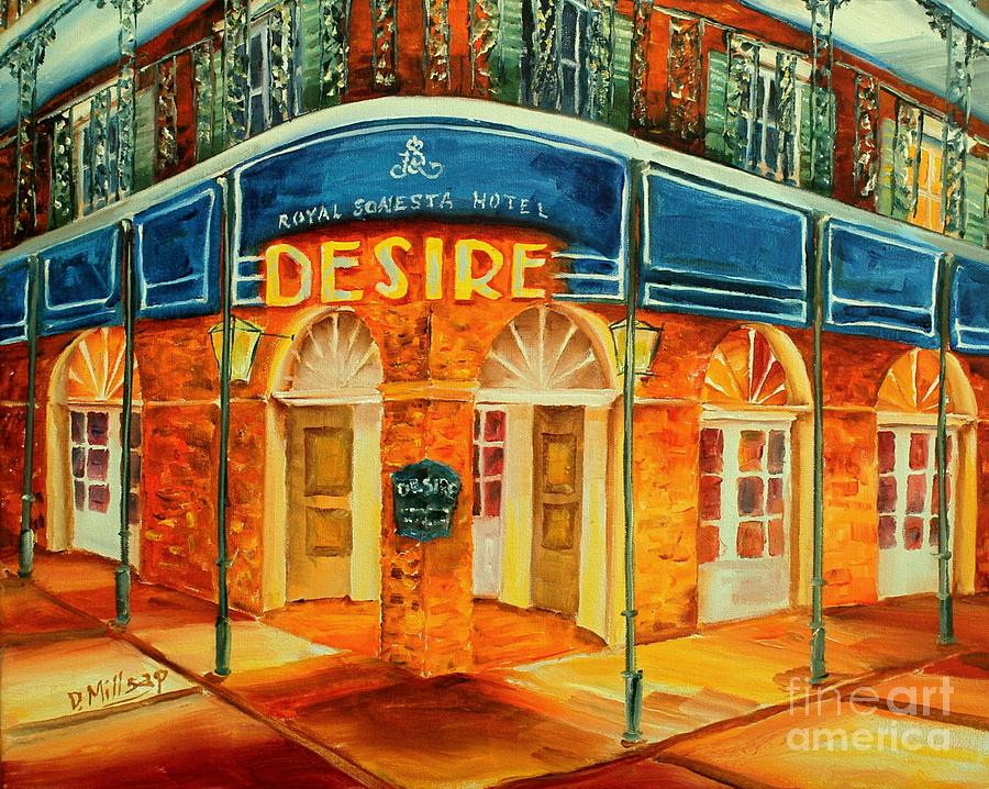 Royal Sonesta Oyster Bar Painting by Diane Millsap