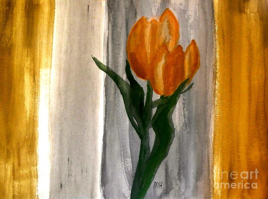 Royal Tulips Painting by Marsha Heiken