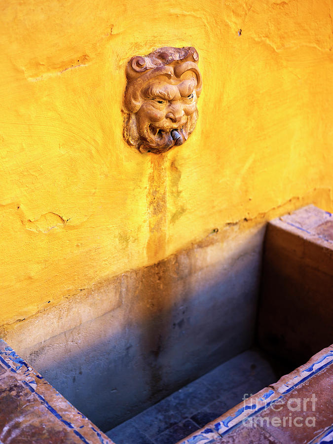 Royal Water Faucet in Seville Photograph by John Rizzuto