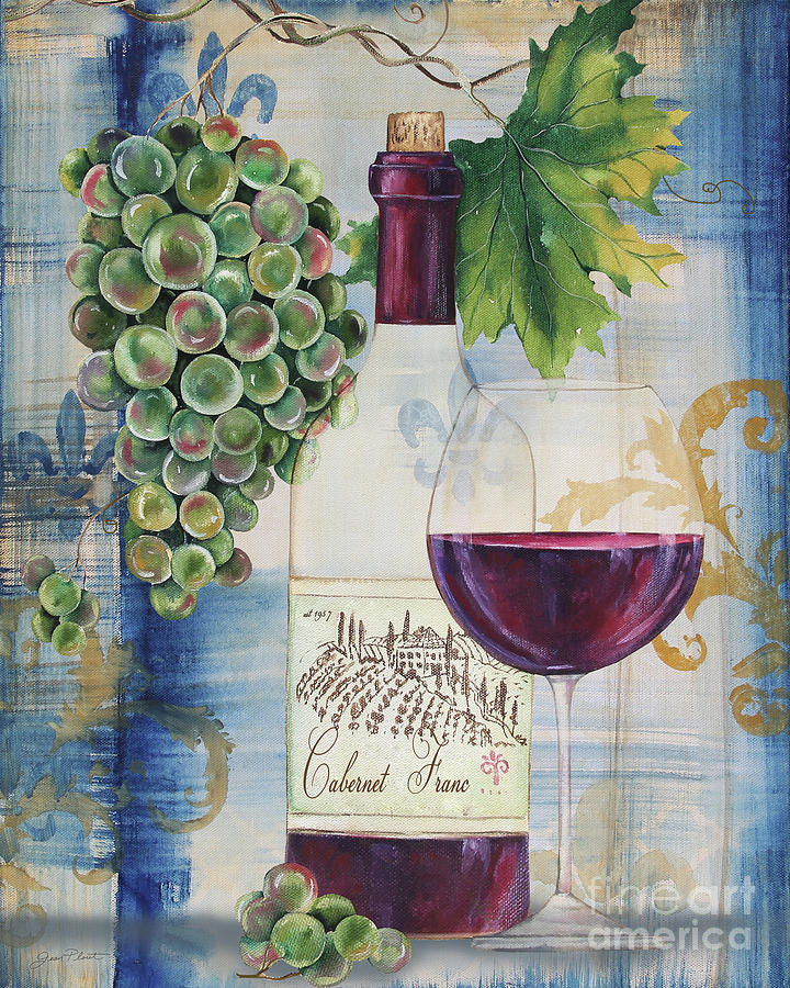 Royal Wine-A Painting by Jean Plout