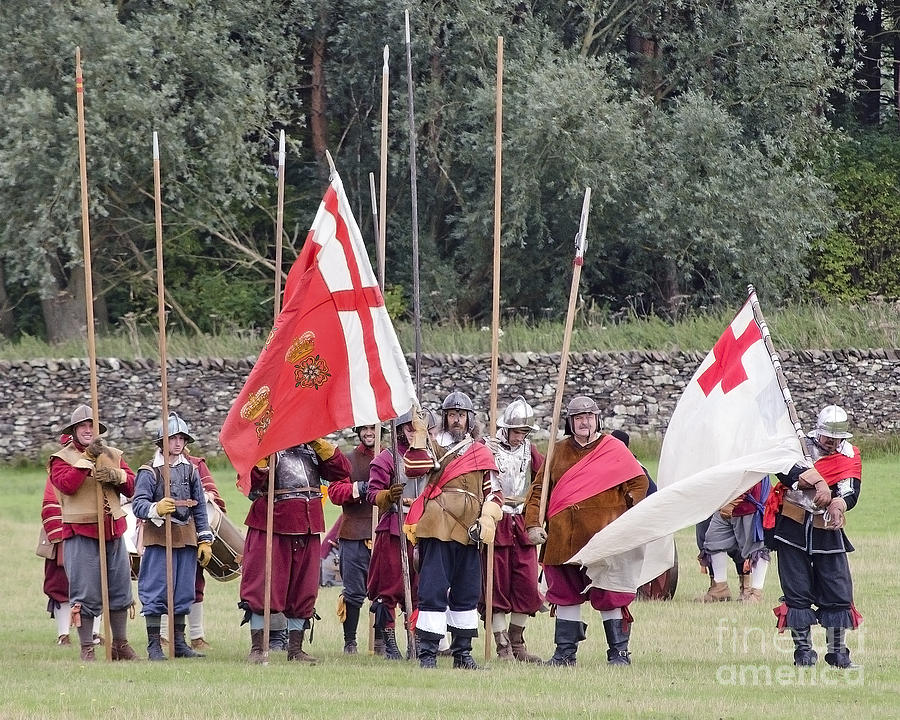Royalist Pikemen Photograph by Linsey Williams