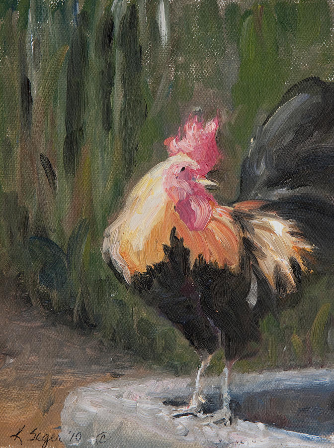 Mexico Painting - Royalty by Katherine Seger Mexico Painting - Royalty by Katherine Seger