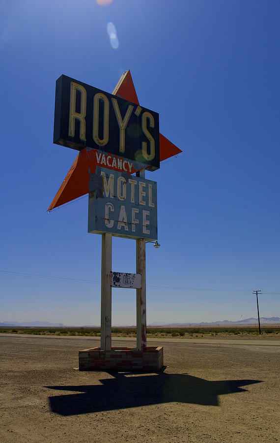Roy's Motel Cafe Photograph by DRK Studios
