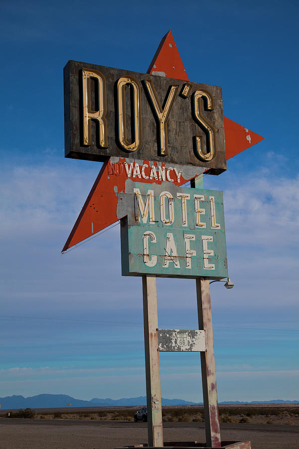 Roys Motel Cafe Photograph by Matthew Bamberg