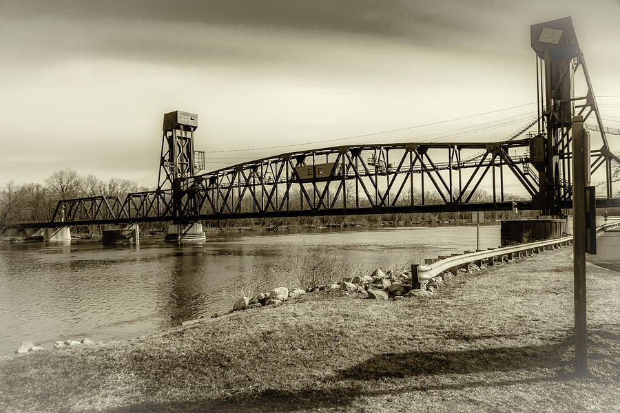 R.r. Bridge Photograph by Darrell Kroulik