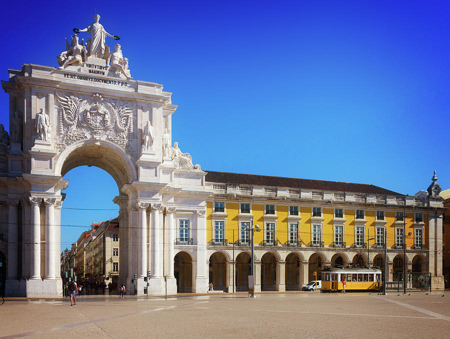 Rua Augusta Arch of Lisbon Photograph by Anastasy Yarmolovich