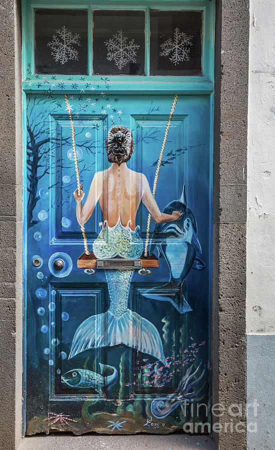 Mermaid Photograph - Rua Santa Maria,105 by Eva Lechner