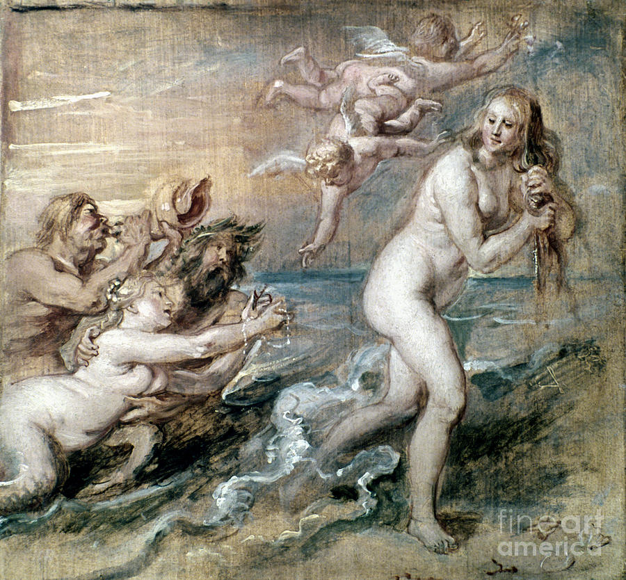 1637 Painting - Rubens: Venus by Granger
