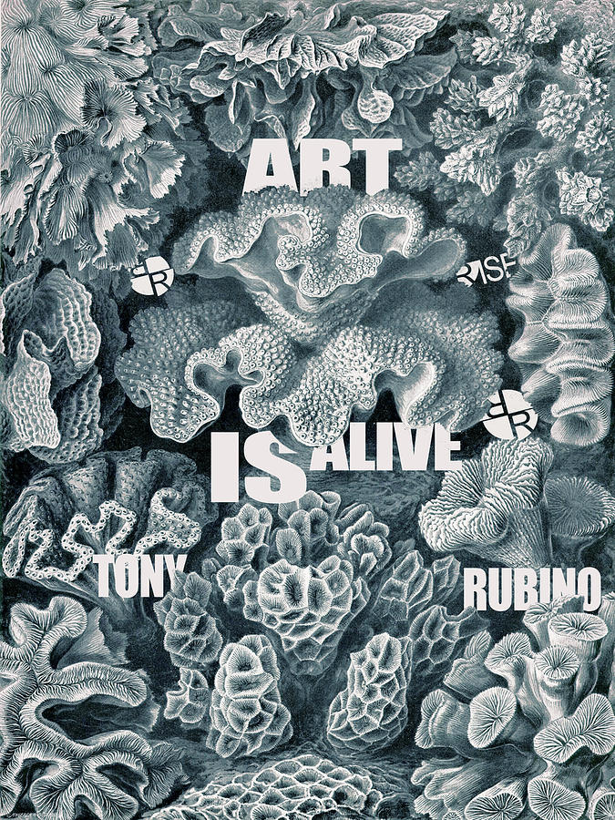 Rubino Rise Under Water Mixed Media by Tony Rubino