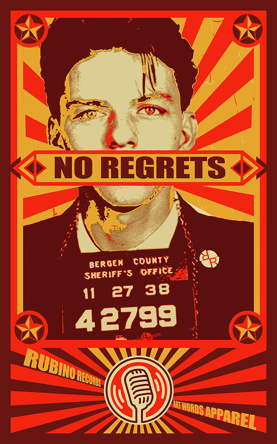Rubino Sinatra Propaganda Painting by Tony Rubino