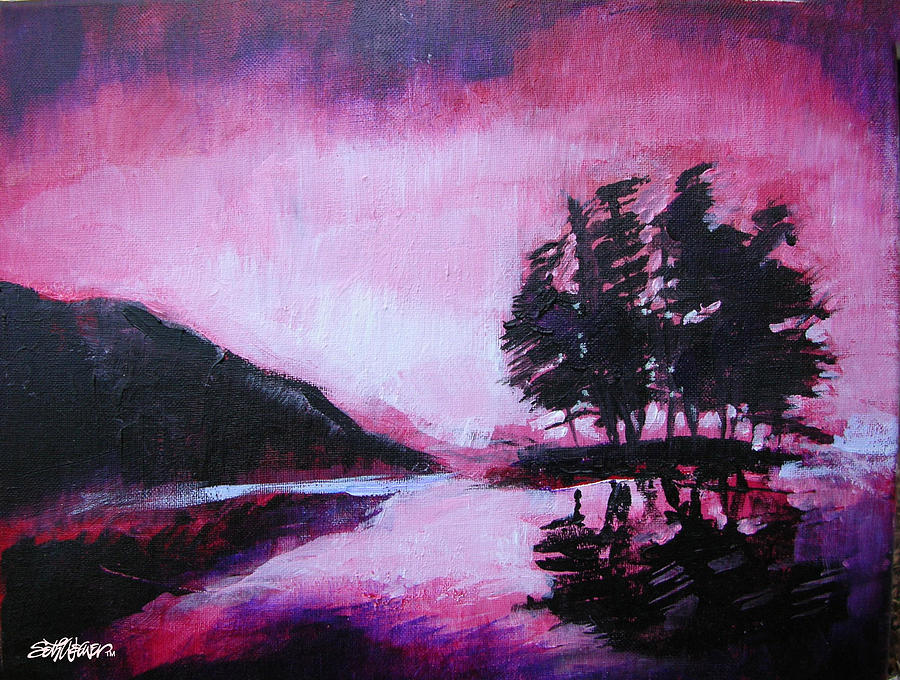 Ruby Dawn Painting by Seth Weaver Ruby Dawn Painting by Seth Weaver