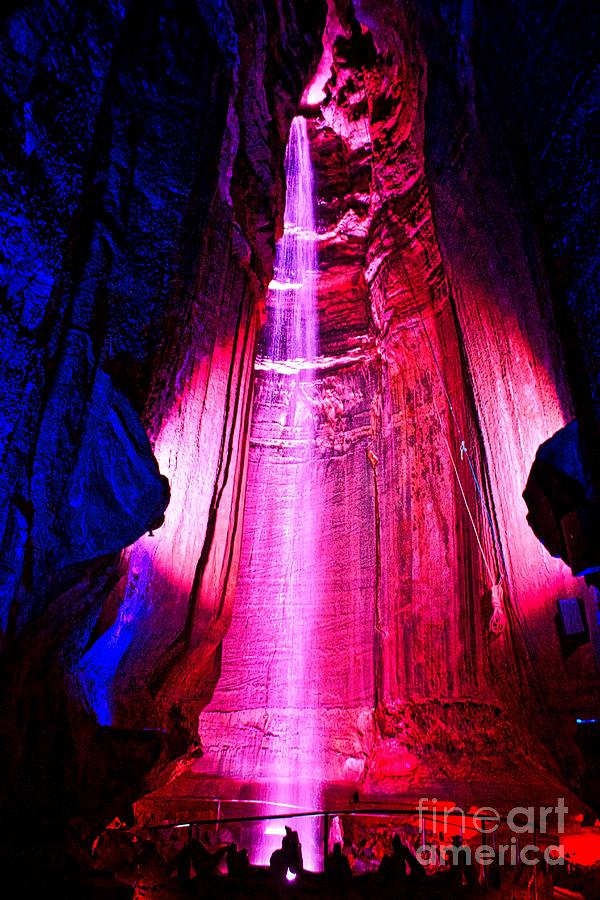Ruby Falls  Photograph by Ty Shults