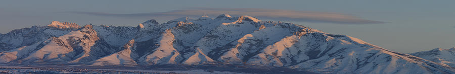 Ruby Mountains Panorama Photograph by Jenessa Rahn