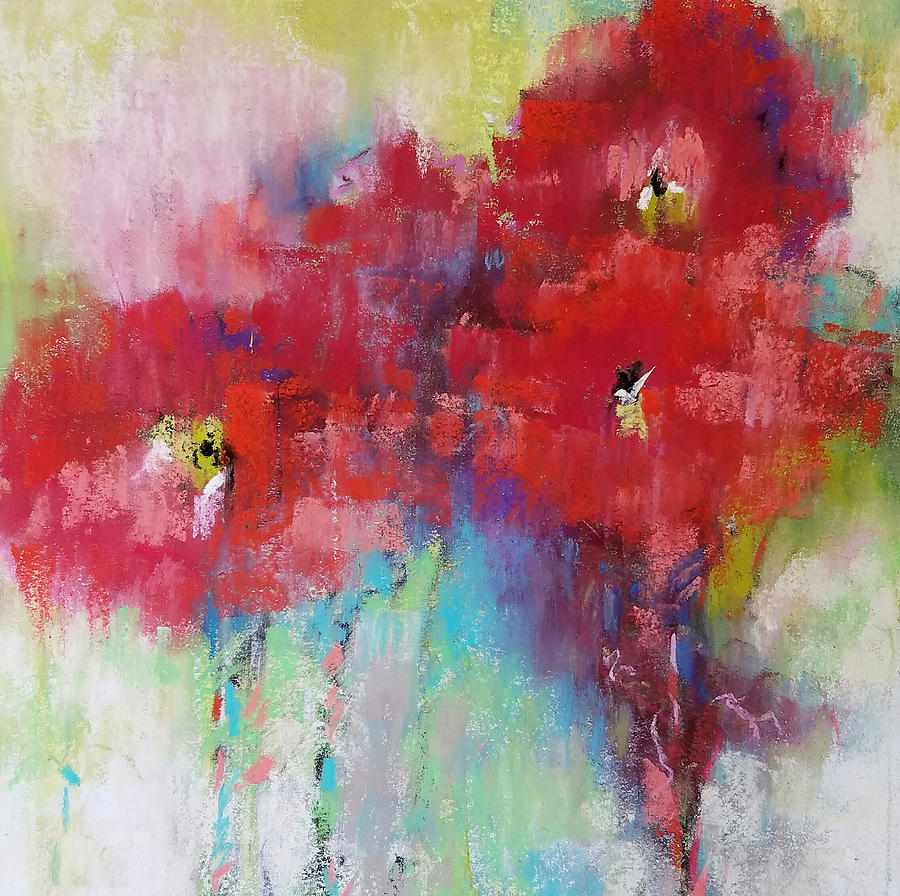 Ruby Reds Pastel by Cynthia Haase - Fine Art America