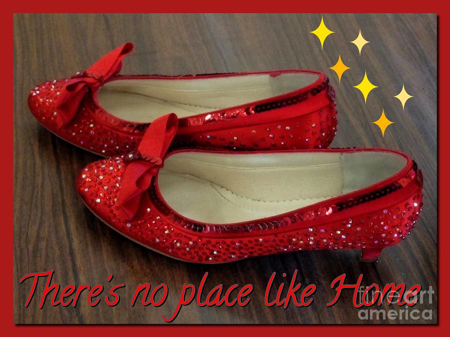 Judy Garland Photograph - Ruby Slippers by Joan-Violet Stretch