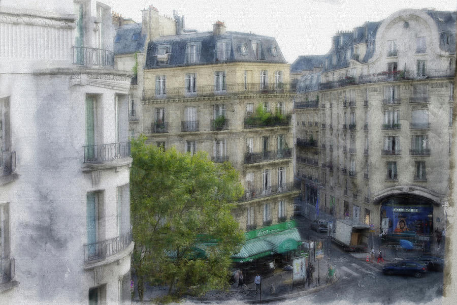 Rue de Buci View Photograph by Tom Reynen