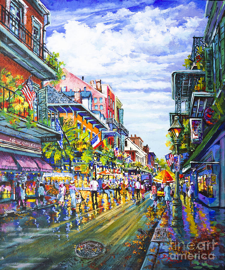 Rue Royale Painting by Dianne Parks