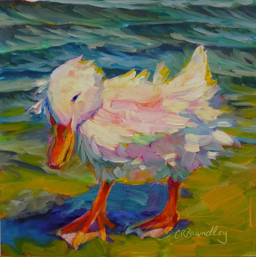 Ruffled Feathers Painting by Chris Brandley