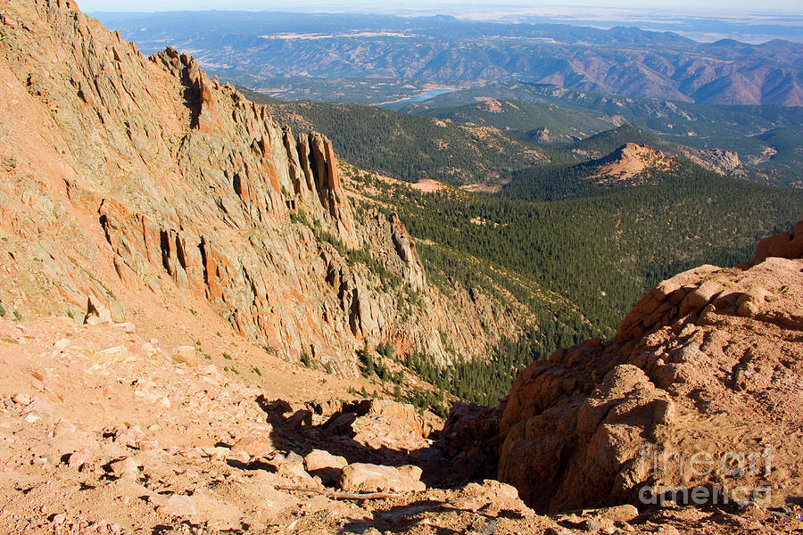 Rugged Canyon on Pikes Peak Photograph by Steven Krull