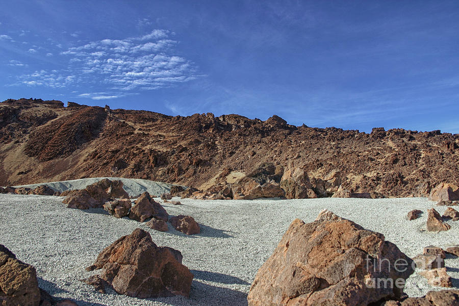 Rugged landscape on Tenerife Photograph by Patricia Hofmeester