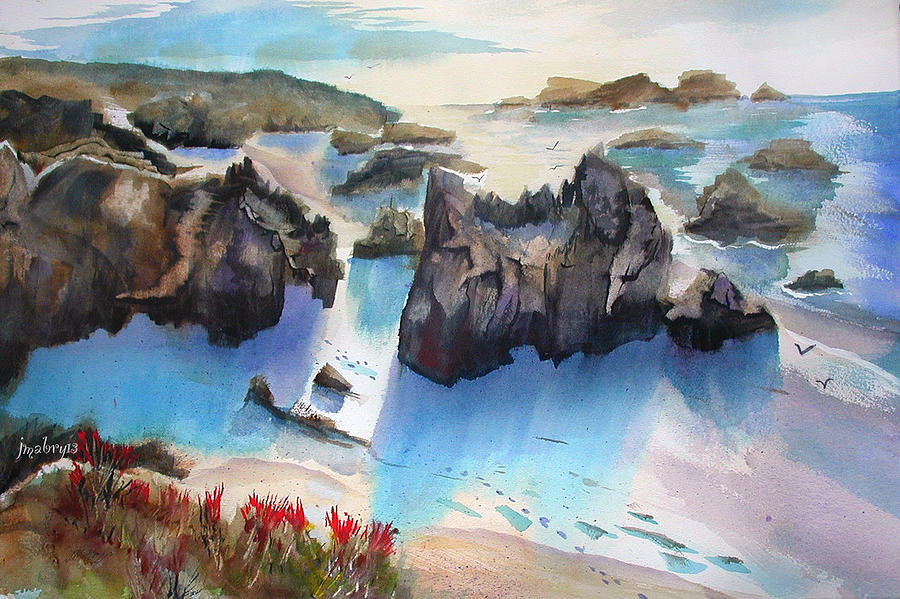 Marin Lovers Coastline by John Mabry Marin Lovers Coastline by John Mabry