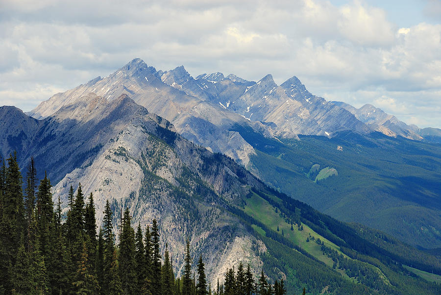 Rugged Mountains in banff Photograph by Phillip Flusche - Fine Art America