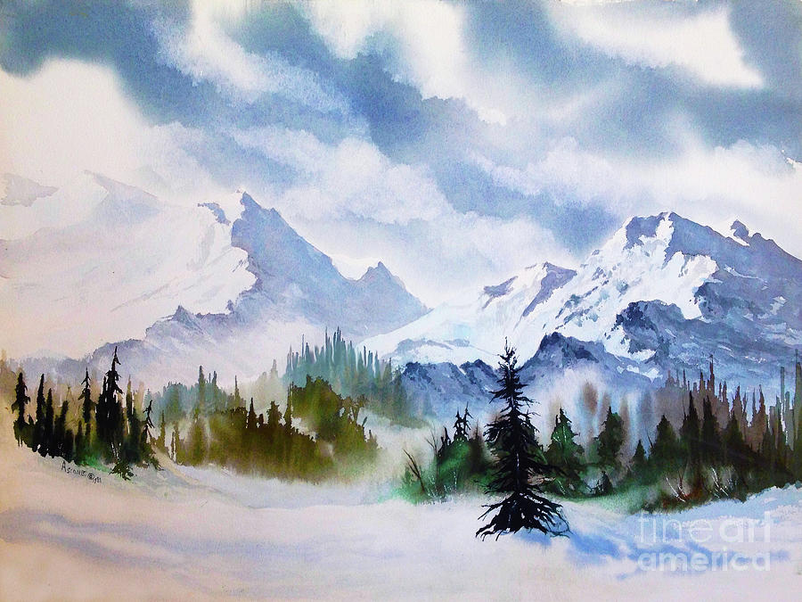 Nature Painting - Rugged Wild by Teresa Ascone