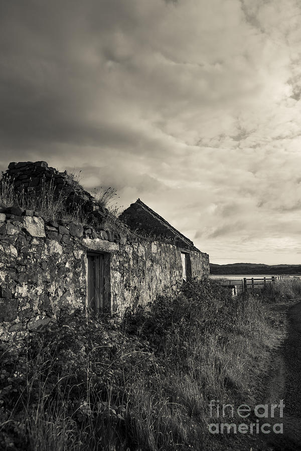 Ruined House On Islay, Scotland Photograph