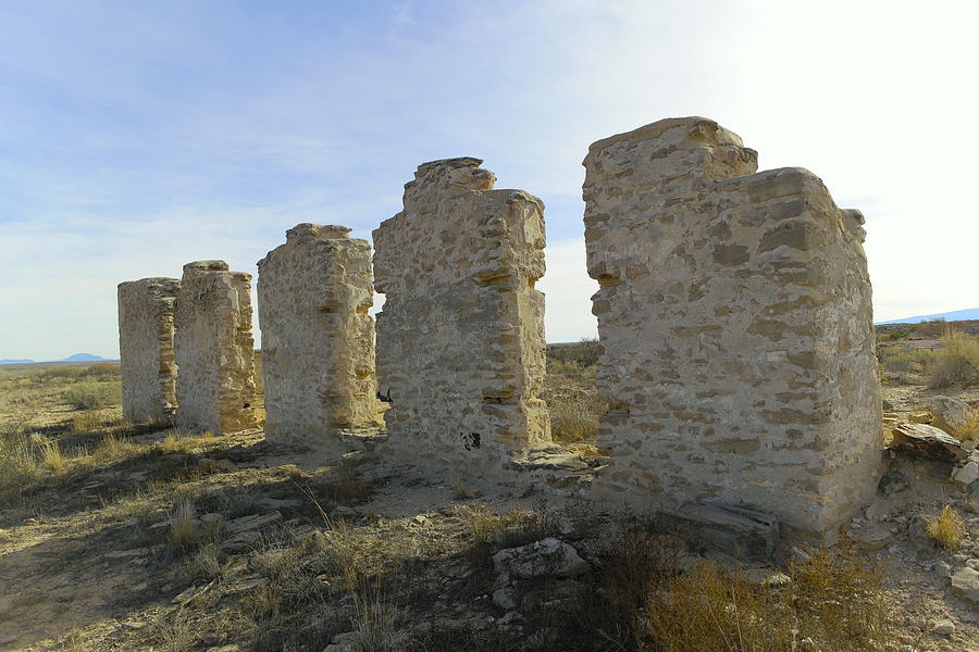 Ruins at Fort Craig New Mexico Photograph by Jeff Swan