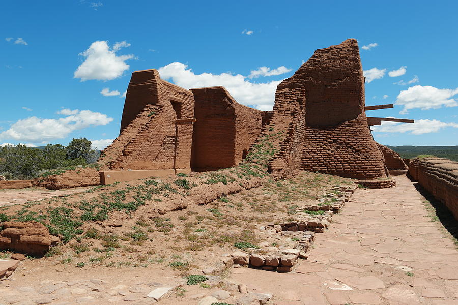 Ruins at Pecos Photograph by Jeff Swan