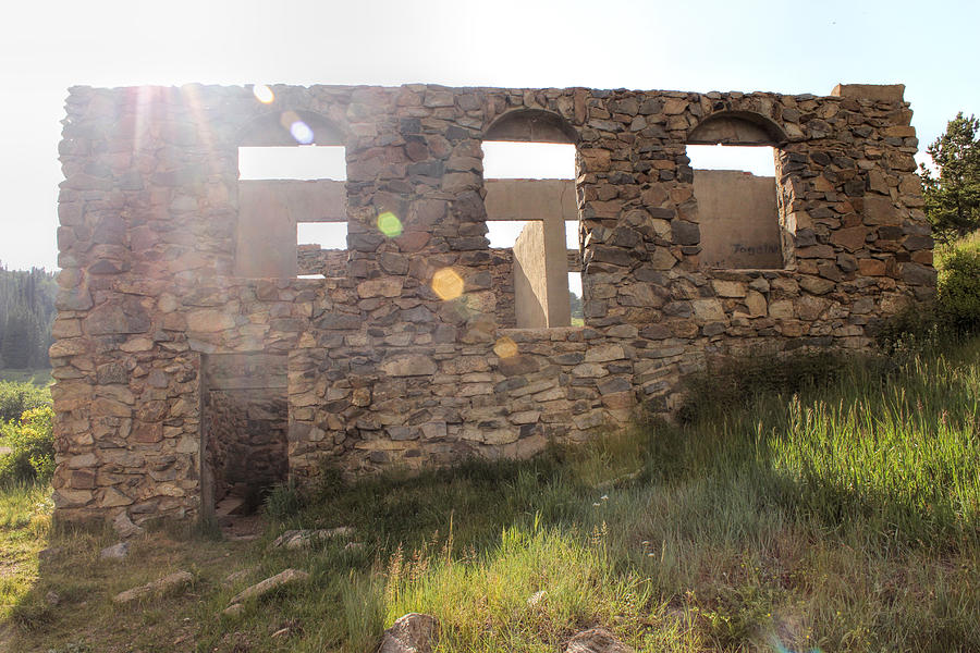 Ruins Flare Photograph by Becca Buecher