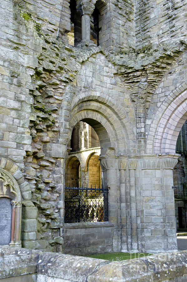 Ruins. Kelso Abbey. Photograph by Elena Perelman