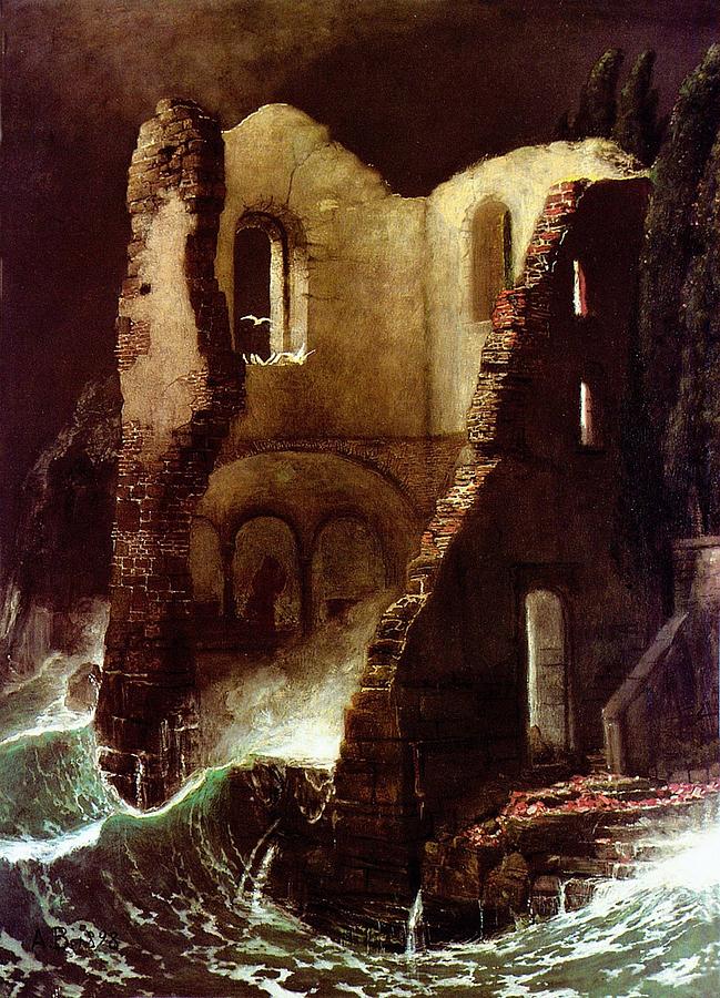 Ruins Painting by MotionAge Designs
